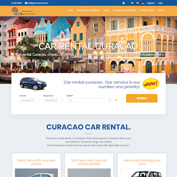 kleine afbeelding van website GH Car Rental